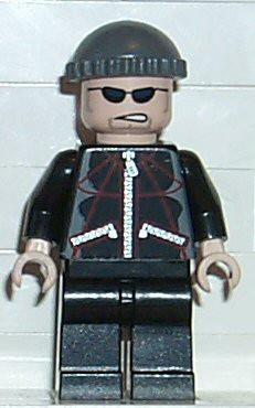LEGO Minifigure-Jewel Thief 2, Black Jacket Torso, Black Legs-Spider-Man-SPD019-Creative Brick Builders